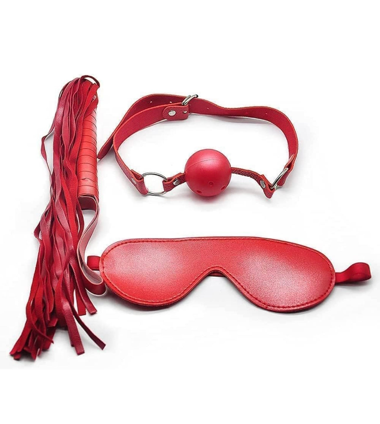 10 pcs red bondage set