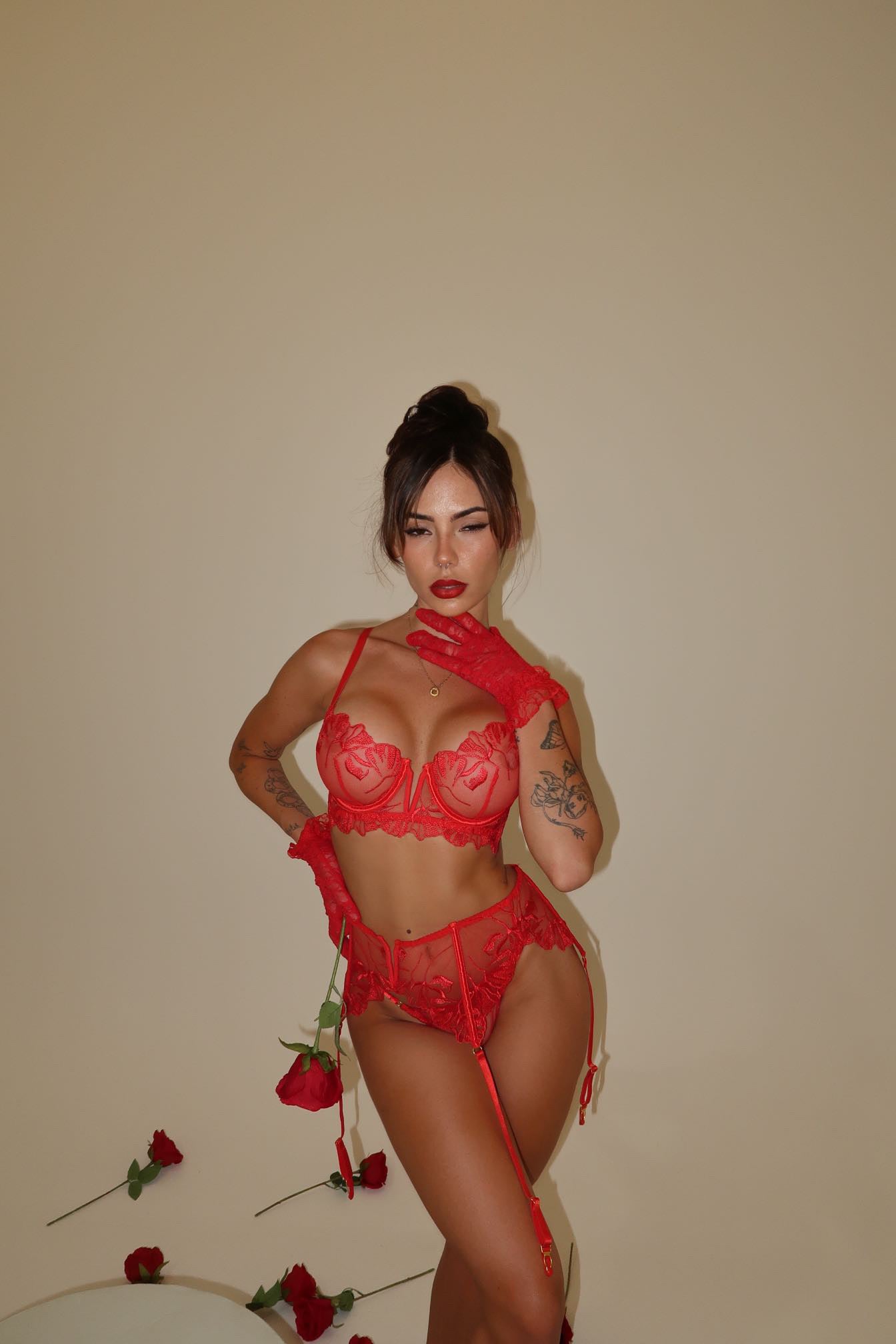 Lana Set in Red