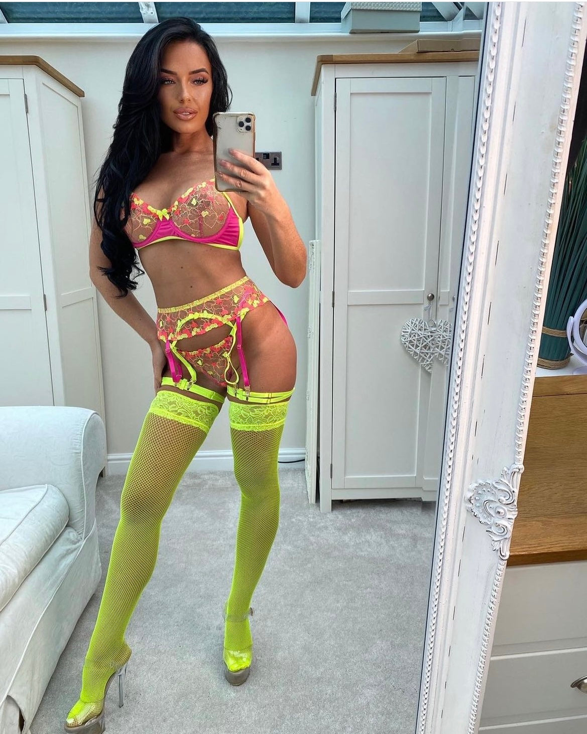 Neon Green stockings